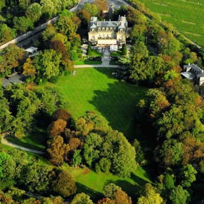 Vue du ciel © Les Crayères